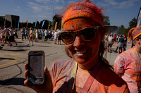 Participate After Color Run Race in Green Bay, WI; 2015